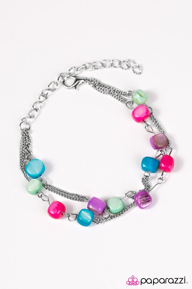Paparazzi ♥ Love On The Rocks - Multi ♥ Bracelet