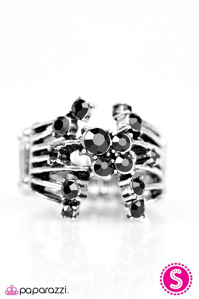 Paparazzi ♥ City SPARK - Black ♥ Ring