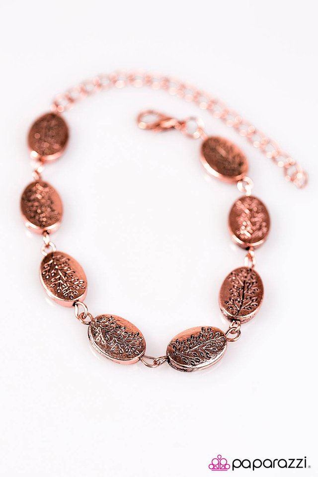 Paparazzi ♥ Timber Timbre - Copper ♥ Bracelet