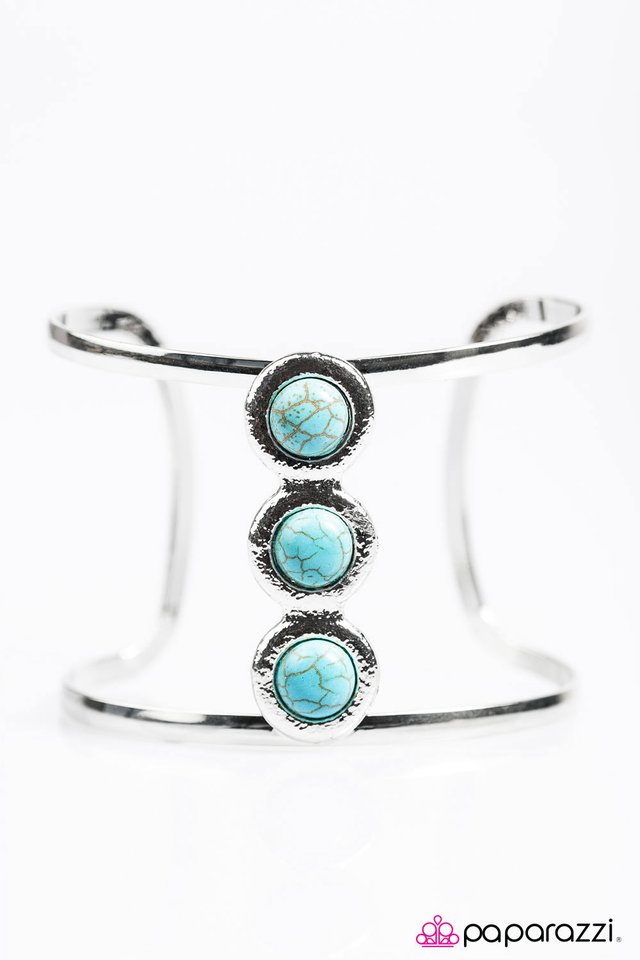 Paparazzi ♥ Mountain Air - Blue ♥ Bracelet