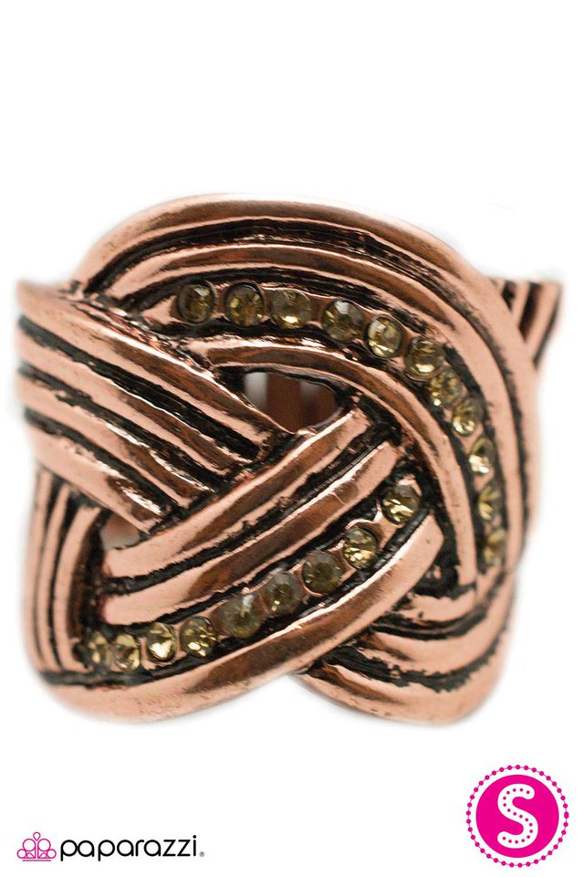 Paparazzi ♥ Intoxicating Illusion - Copper ♥ Ring