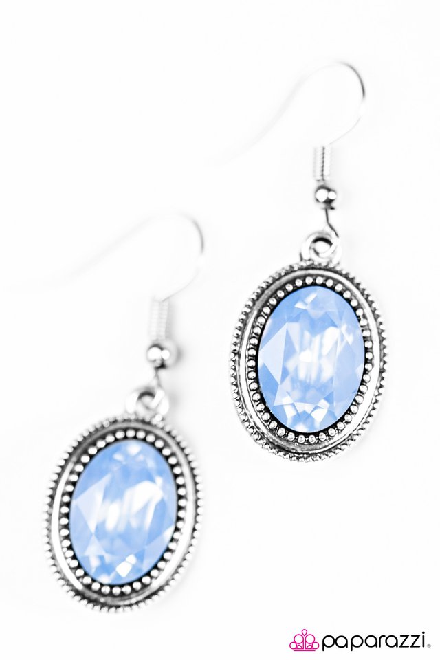 Paparazzi ♥ Galactic Glam - Blue ♥ Earrings