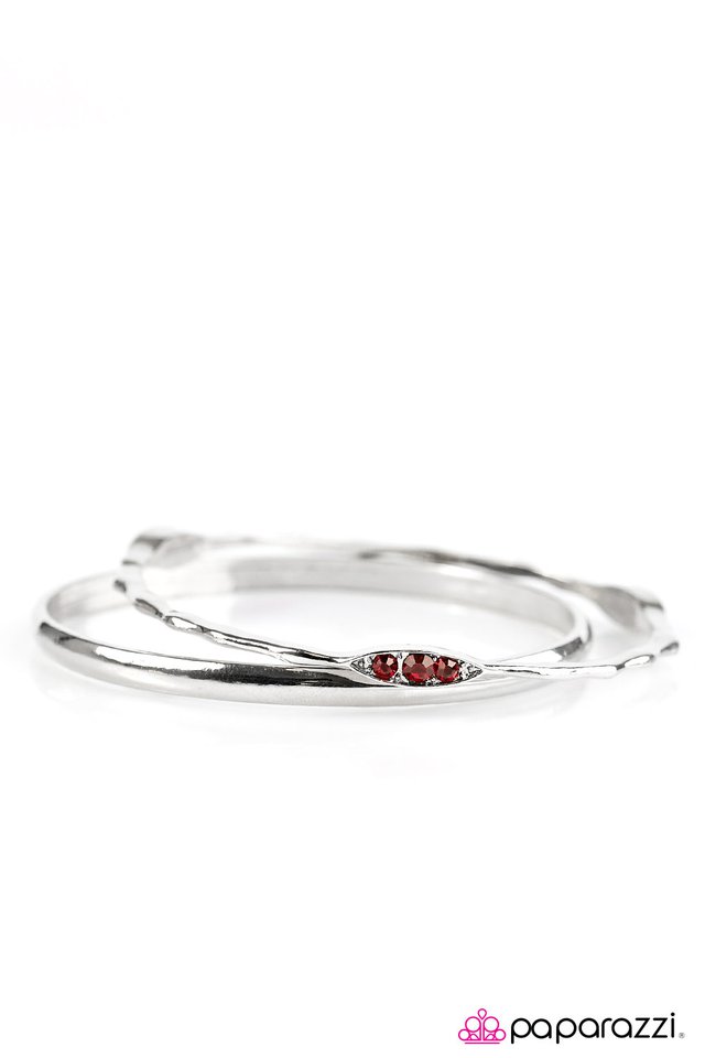 Paparazzi ♥ Life In The City - Red ♥ Bracelet