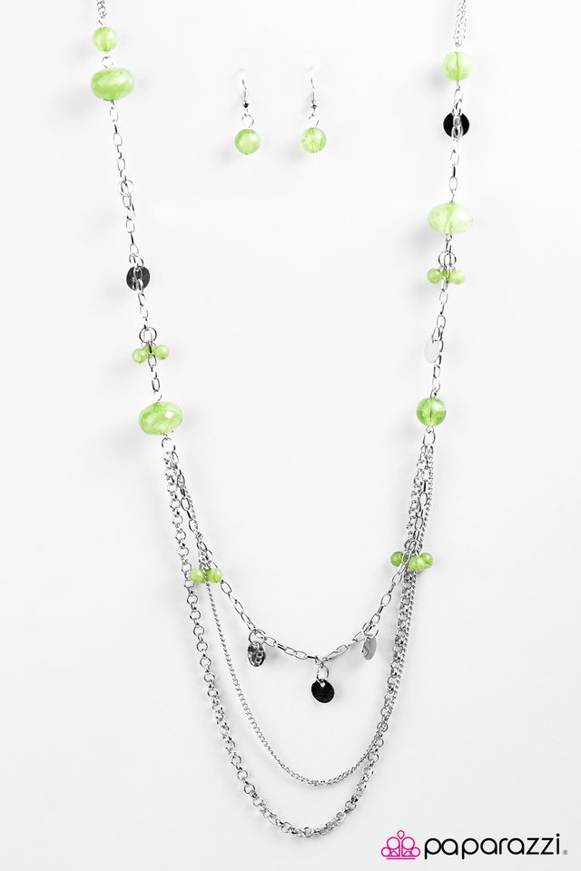 Paparazzi ♥ BOSSanova - Green ♥ Necklace