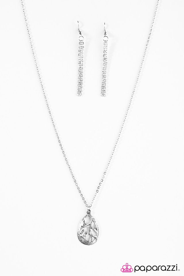 Paparazzi ♥ When It Rains... - Silver ♥ Necklace