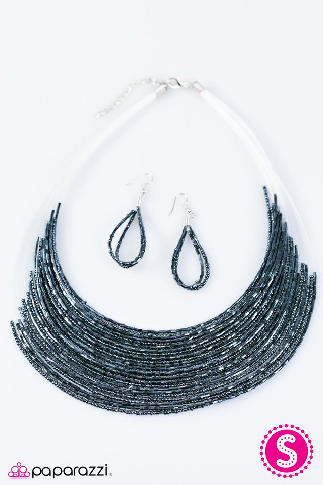 Paparazzi ♥ Starlight Serenade - Blue ♥ Necklace