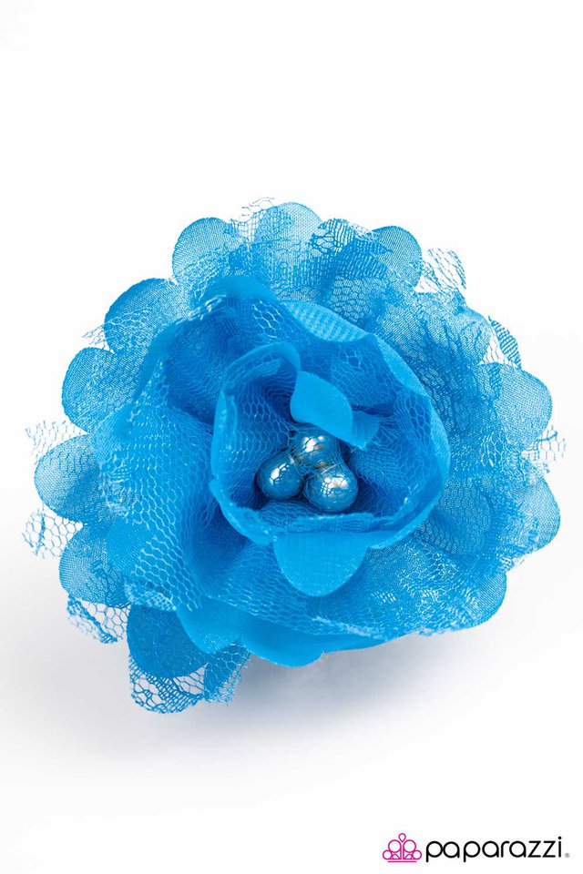 Paparazzi ♥ One For My Baby - Blue ♥ Hair Clip