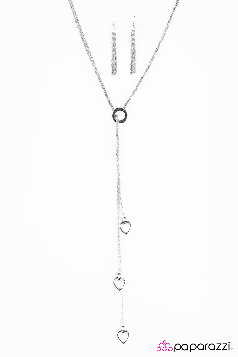 Paparazzi ♥ Always In My Heart - Silver ♥ Necklace