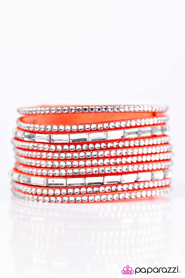 Paparazzi ♥ Name Your Price - Orange ♥ Bracelet