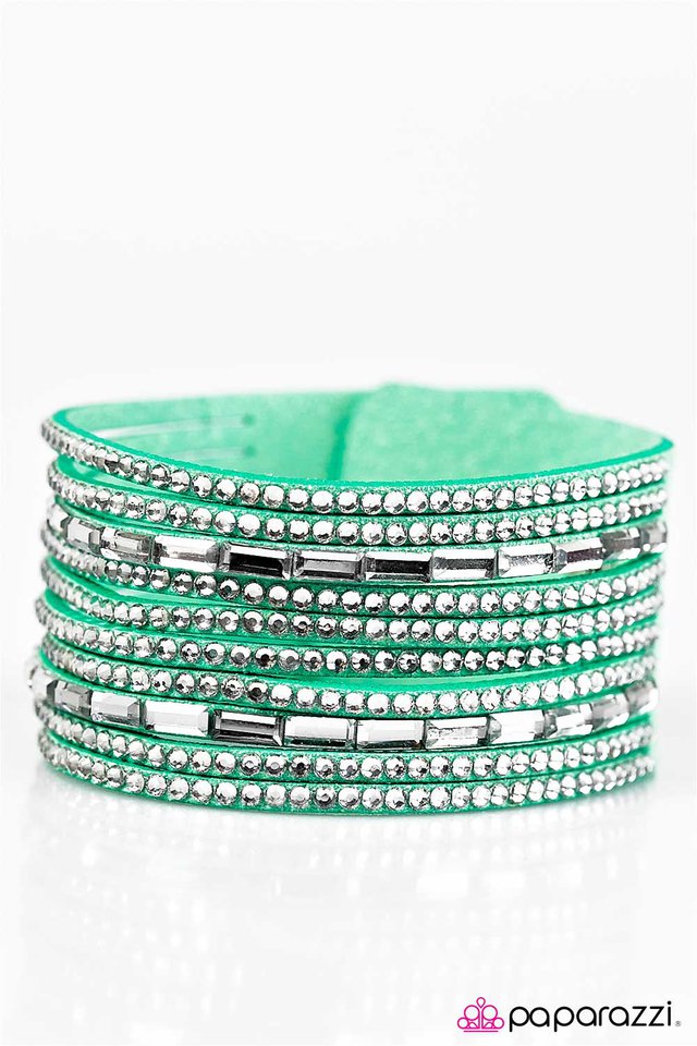 Paparazzi ♥ Name Your Price - Green ♥ Bracelet