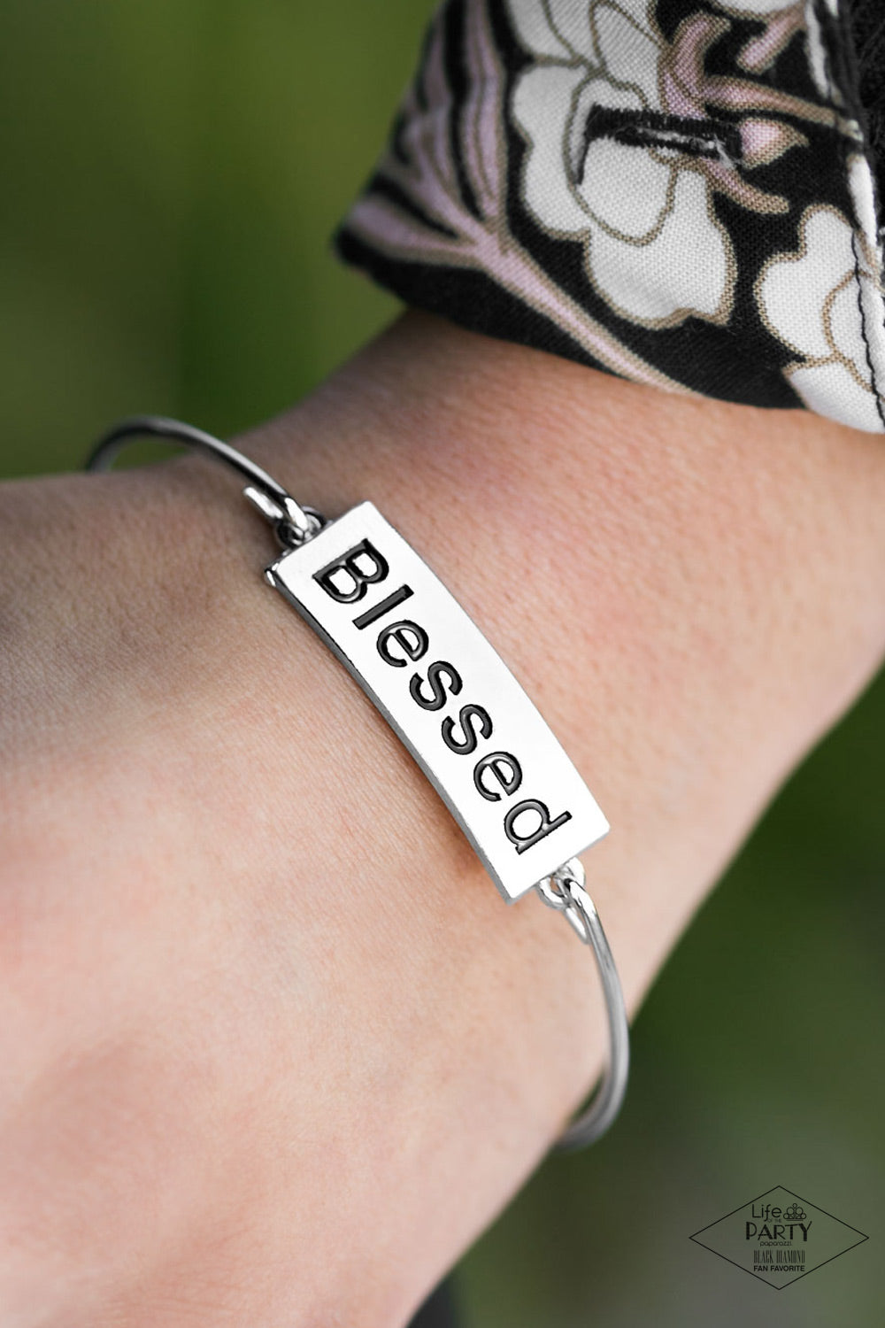 Paparazzi ♥ Blessed - Silver ♥ Bracelet