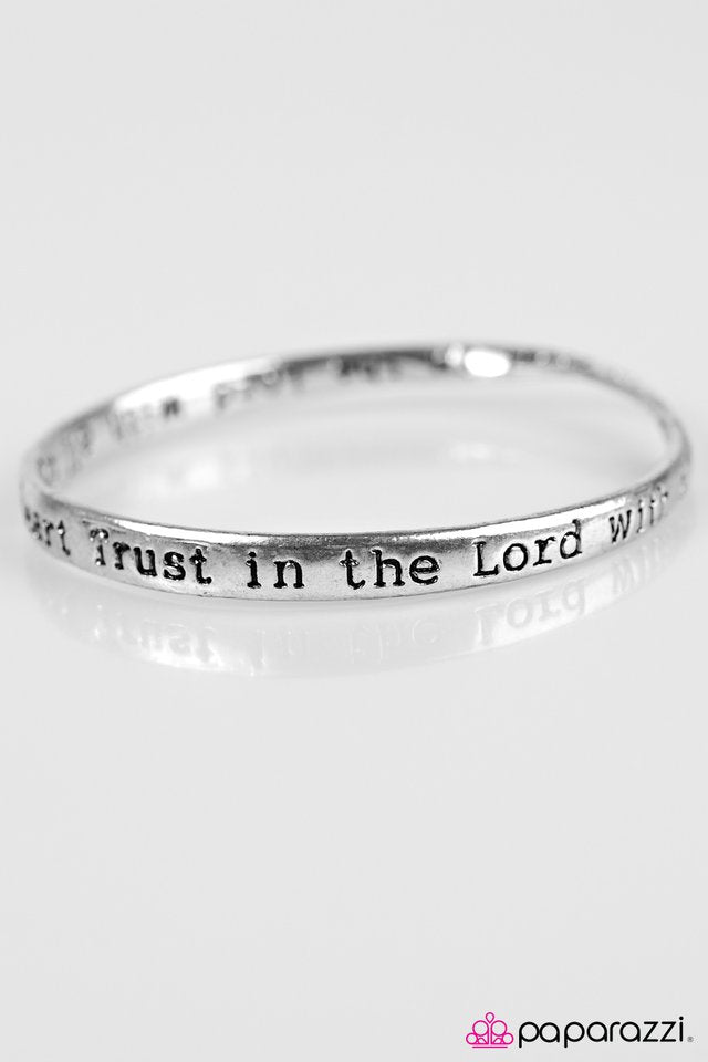 Paparazzi ♥ With All Thy Heart - Silver ♥ Bracelet