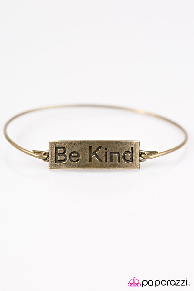 Paparazzi ♥ Be Kind - Brass ♥ Bracelet