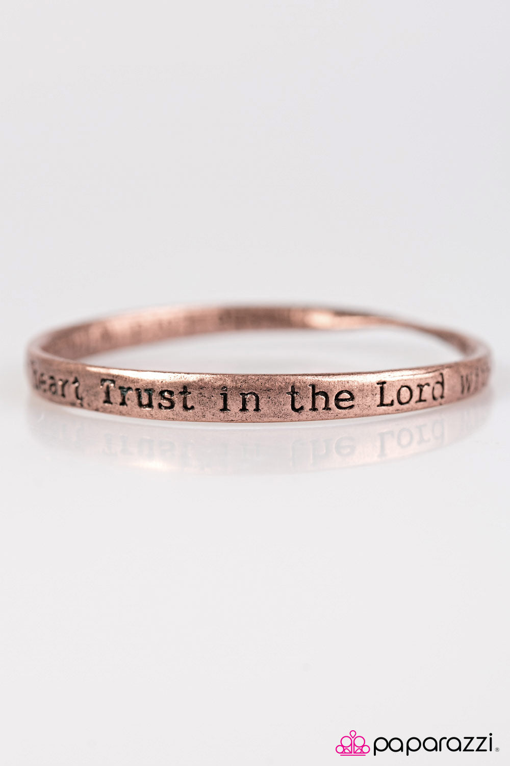 Paparazzi ♥ With All Thy Heart - Copper ♥ Bracelet