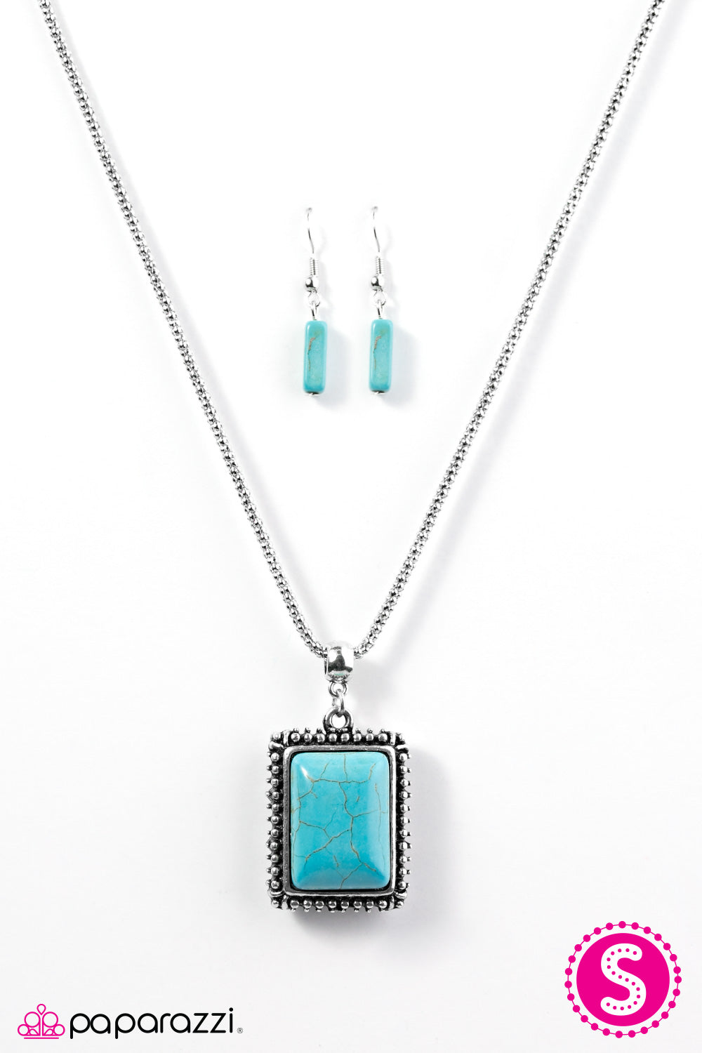 Paparazzi ♥ Meadow Plains - Blue ♥ Necklace