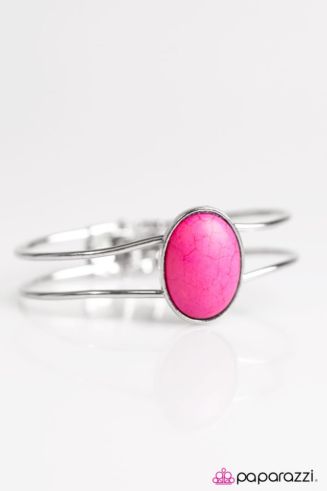 Paparazzi ♥ Painted Desert - Pink ♥ Bracelet