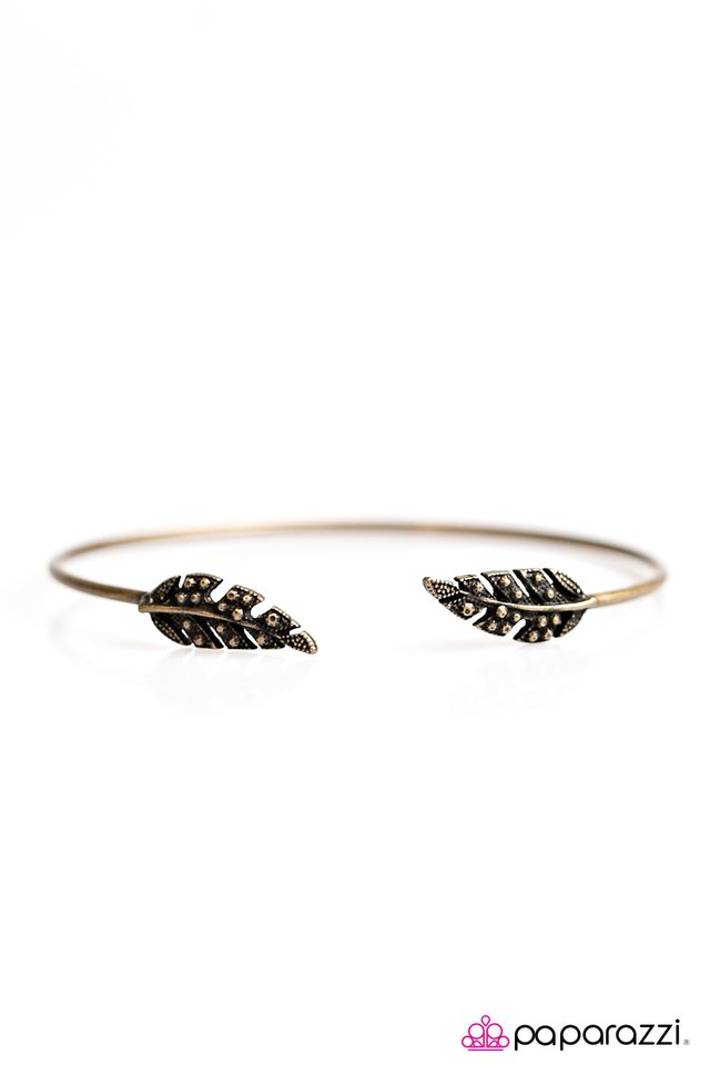 Paparazzi ♥ Fly With Me - Brass ♥ Bracelet