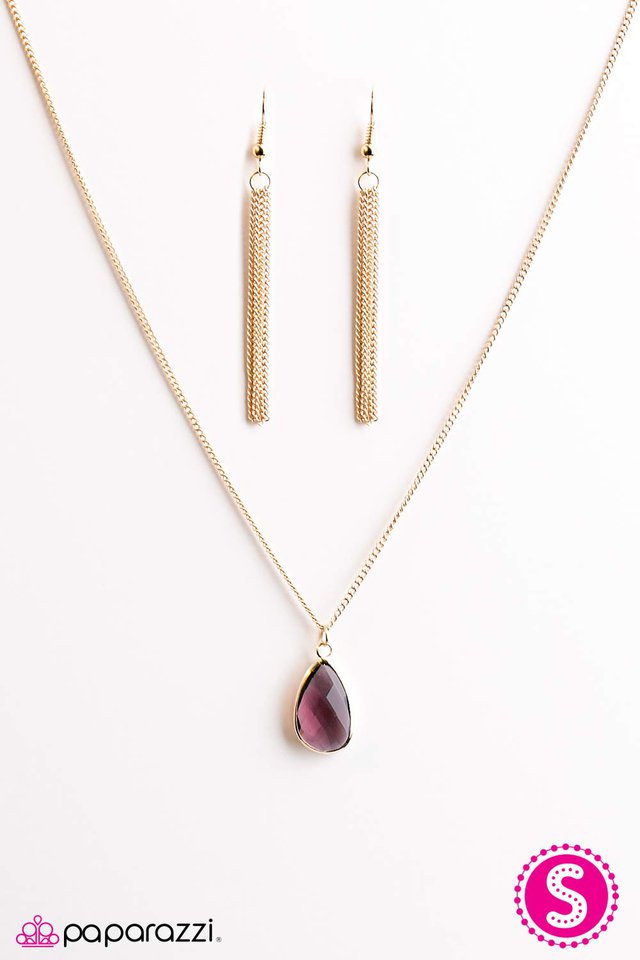 Paparazzi ♥ Extra Extravagant - Purple ♥ Necklace