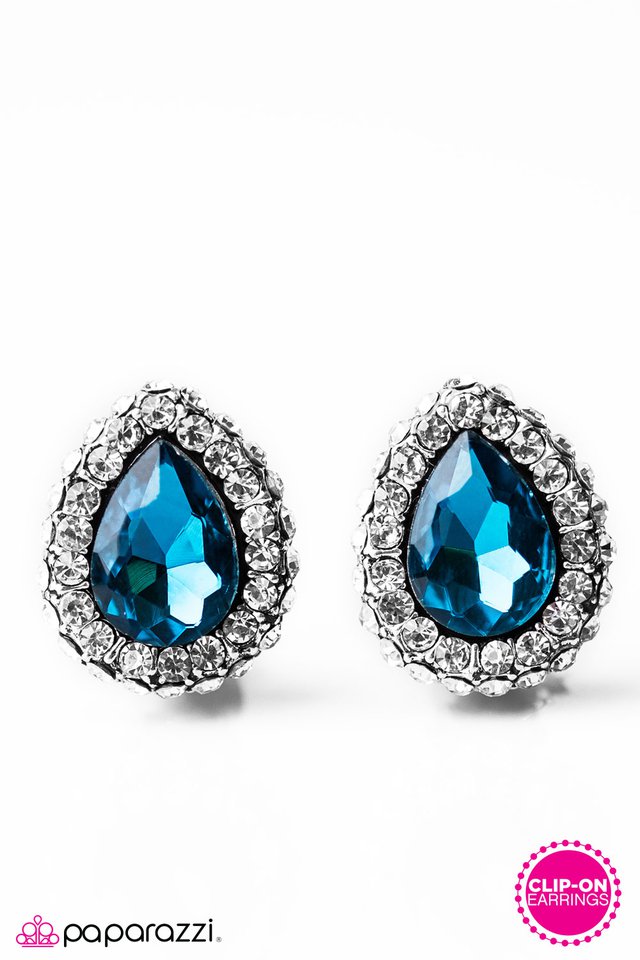 Paparazzi ♥ Ocean Treasure - Blue ♥ Clip-On