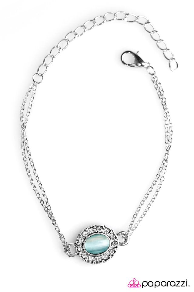 Paparazzi ♥ Moonlit Pools - Blue ♥ Bracelet