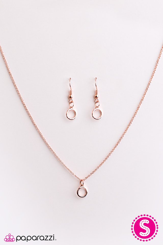 Paparazzi ♥ Live Simply - Copper ♥ Necklace