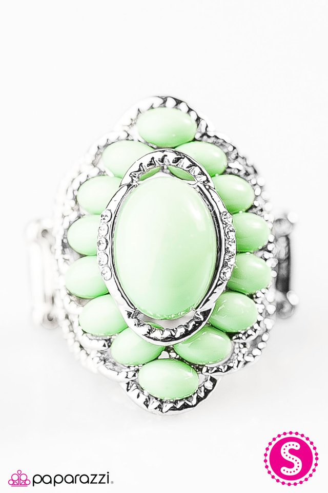 Paparazzi ♥ Will You BEAD My Girl? - Green ♥ Ring