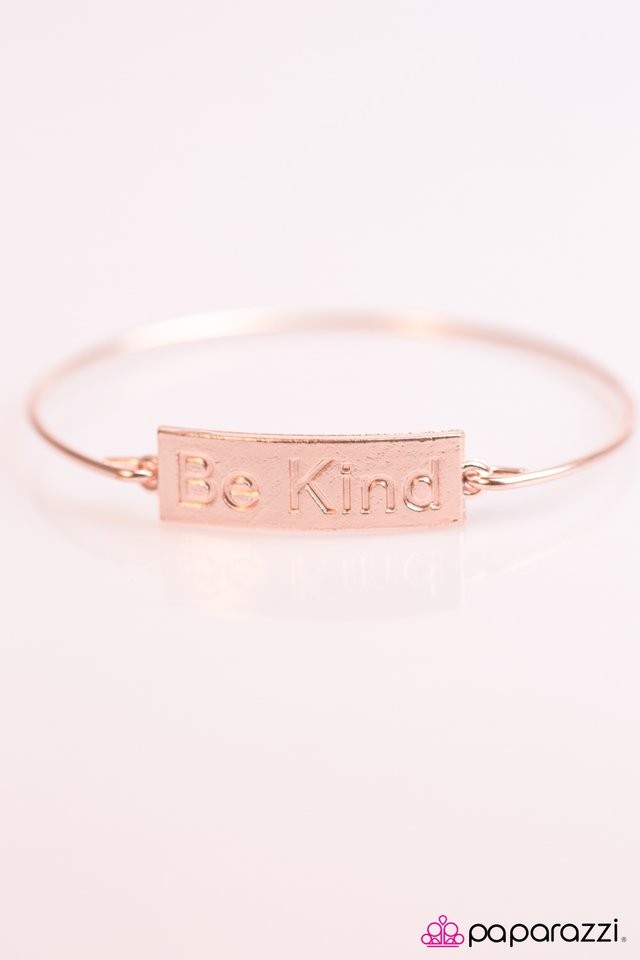 Paparazzi ♥ Be Kind - Rose Gold ♥ Bracelet
