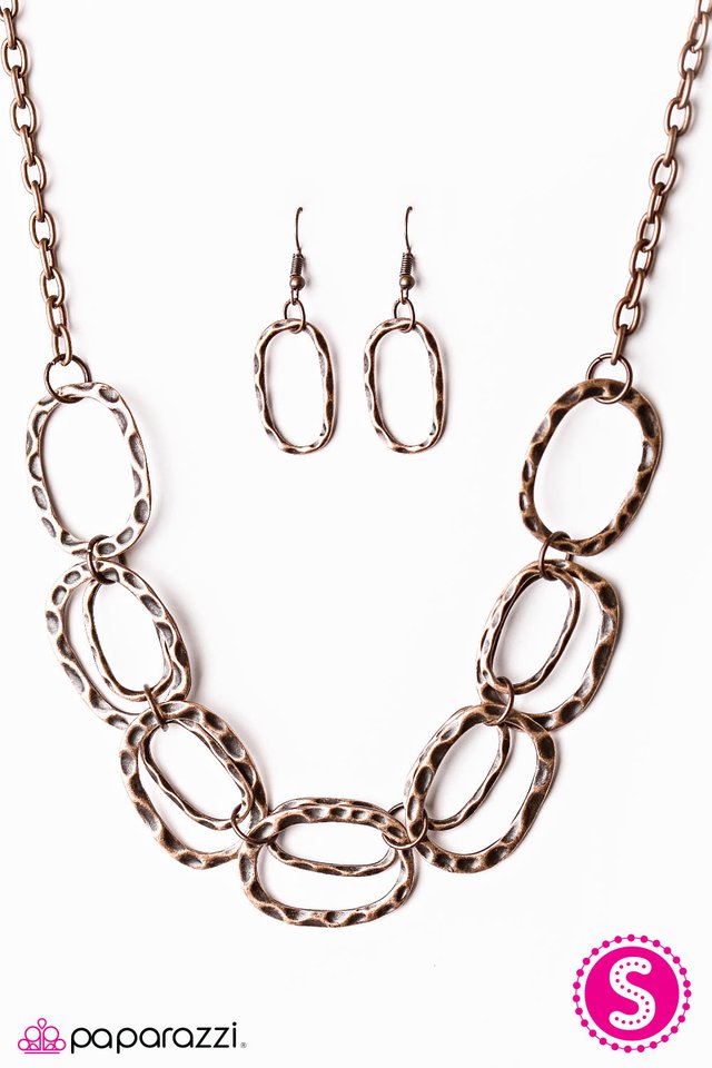 Paparazzi ♥ Cave Of Wonders - Copper ♥ Necklace