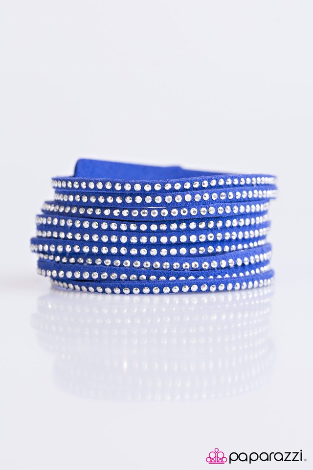 Paparazzi ♥ Rebel Romance - Blue ♥ Bracelet