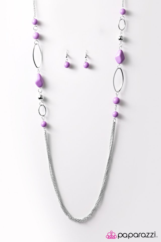 Paparazzi ♥ Dreamy Daydreams - Purple ♥ Necklace