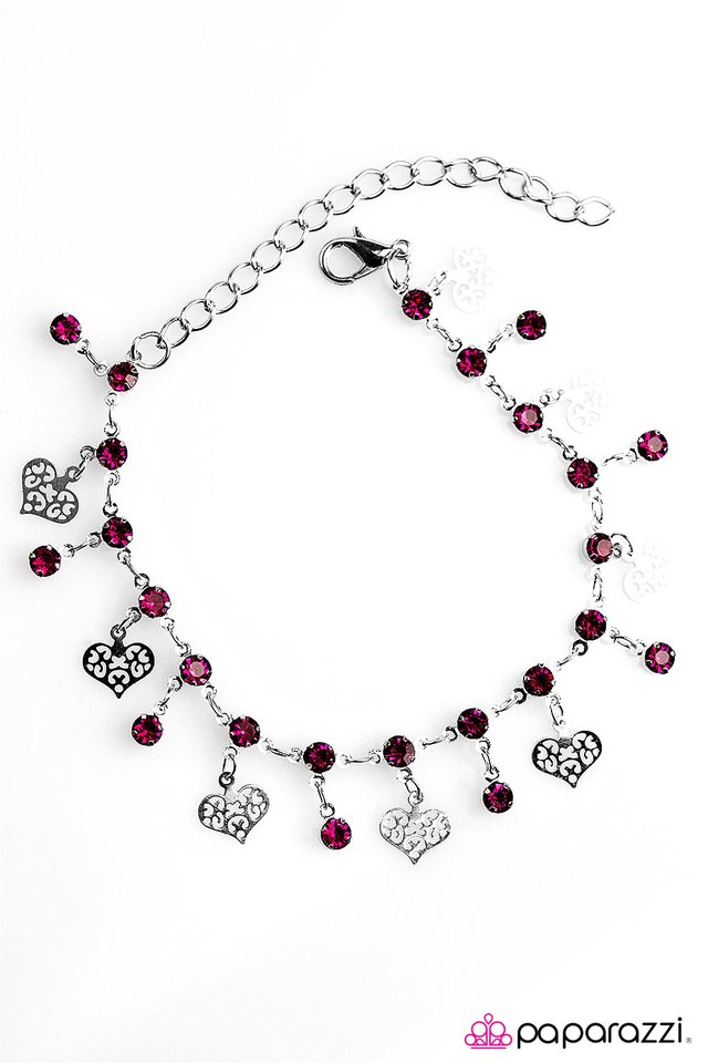 Paparazzi ♥ If My Heart Had Windows - Pink ♥ Bracelet