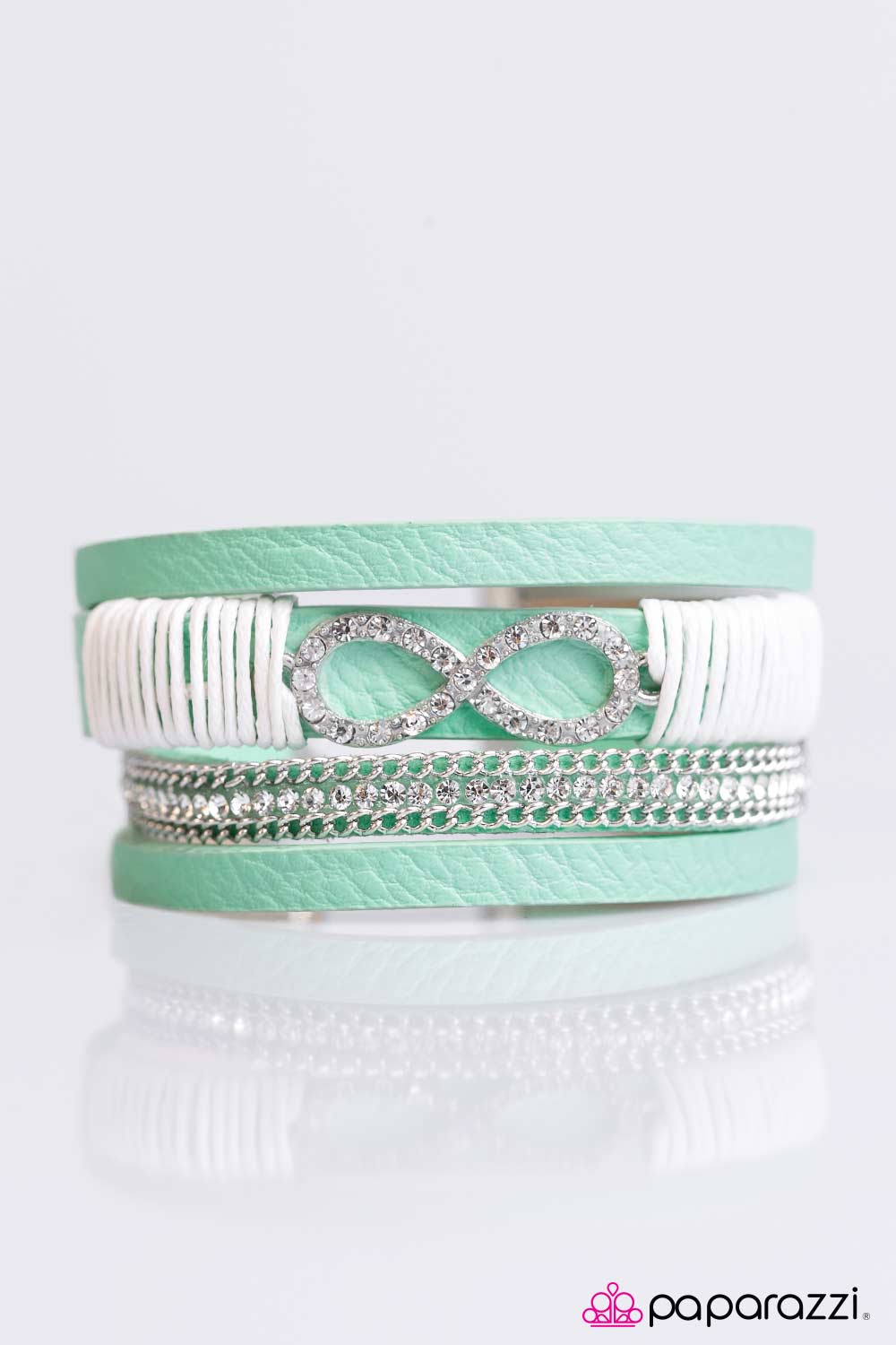 Paparazzi ♥ Happily FOREVER After - Green ♥ Bracelet