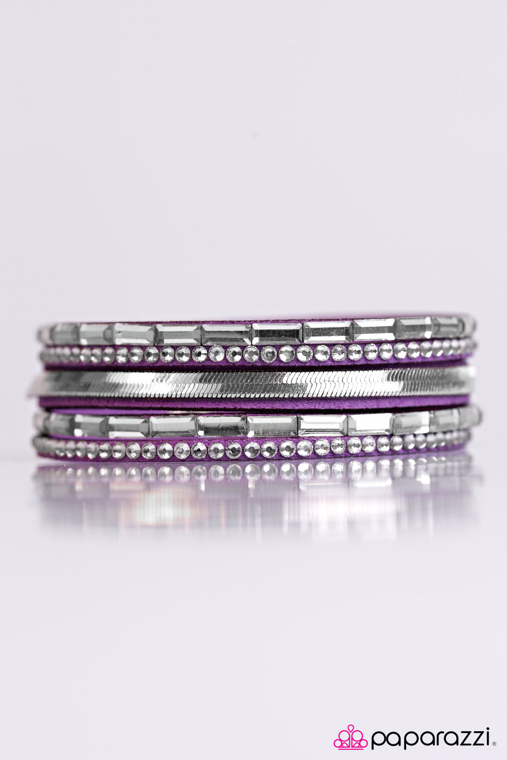 Paparazzi ♥ Hit the Lights - Purple ♥ Bracelet