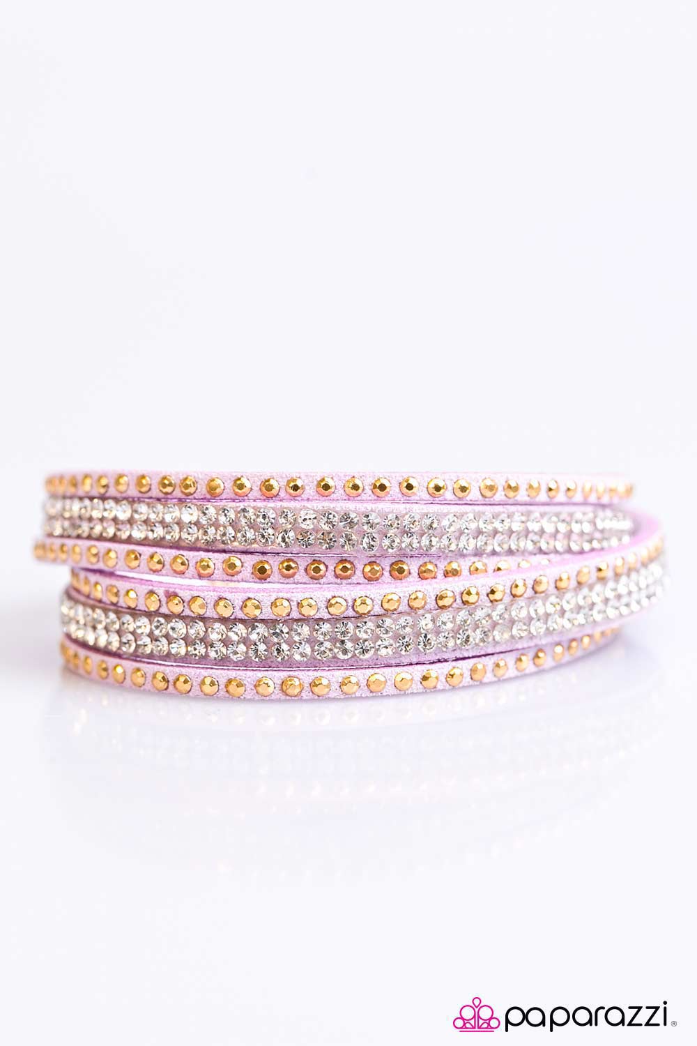 Paparazzi ♥ Stop, Drop, and Sparkle - Purple ♥ Bracelet