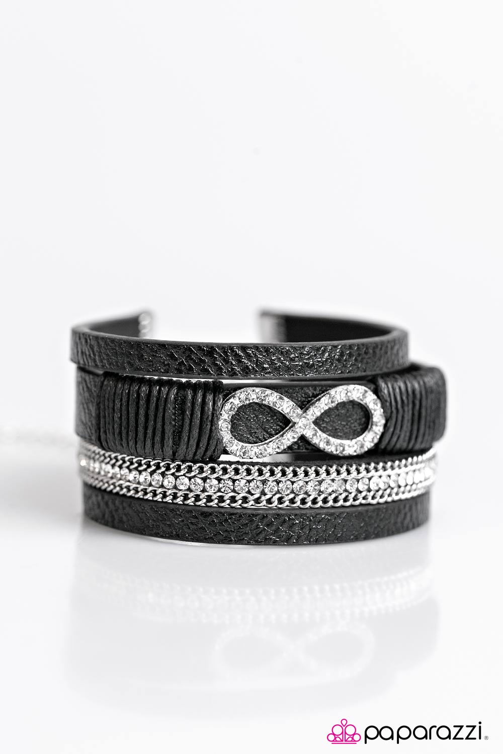 Paparazzi ♥ Happily FOREVER After - Black ♥ Bracelet