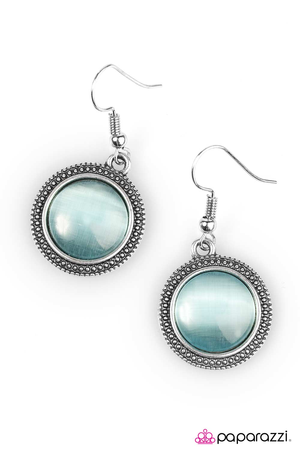Paparazzi ♥ See You MOON - Blue ♥ Earrings