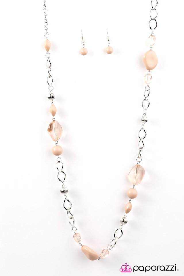 Paparazzi ♥ GLASS-ical Music - Brown ♥ Necklace