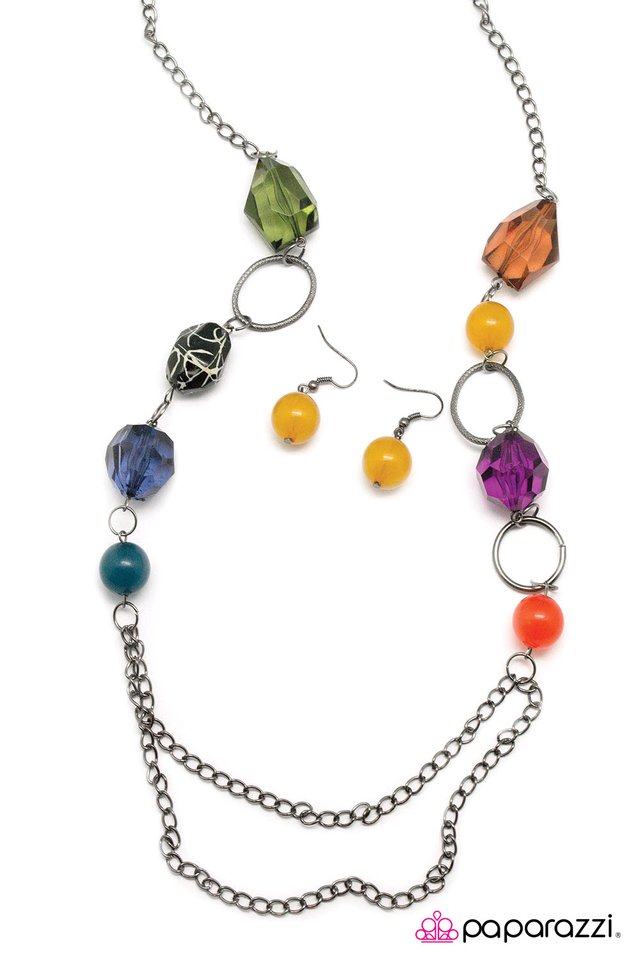 Paparazzi ♥ Prismatic - Multi ♥ Necklace