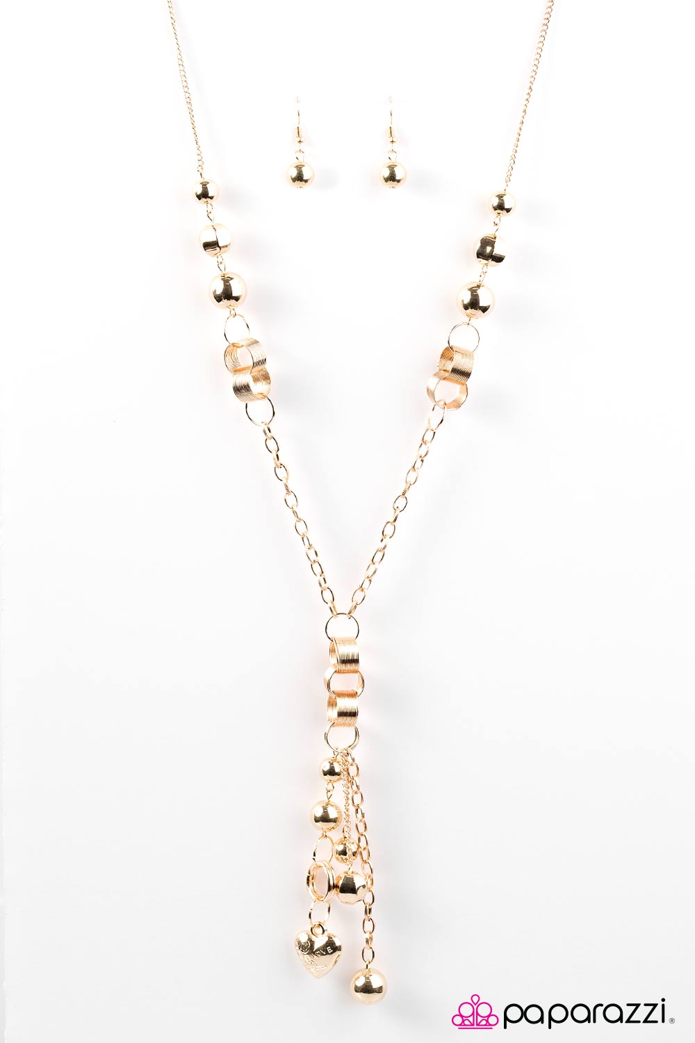 Paparazzi ♥ Instant Connection - Gold ♥ Necklace