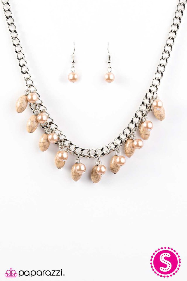 Paparazzi ♥ Cant BEAD Tamed - Brown ♥ Necklace