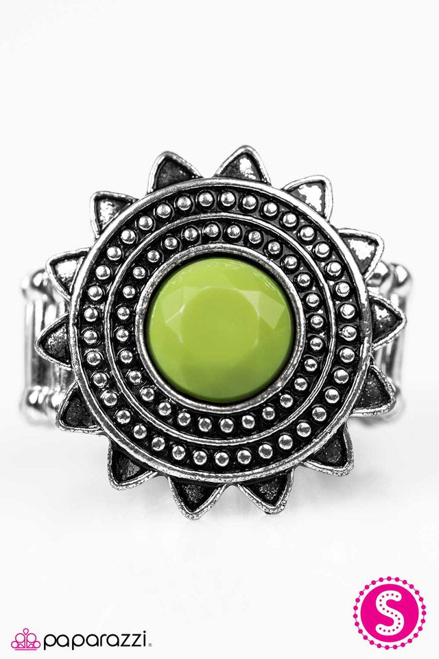 Paparazzi ♥ I Told You SOL - Green ♥ Ring