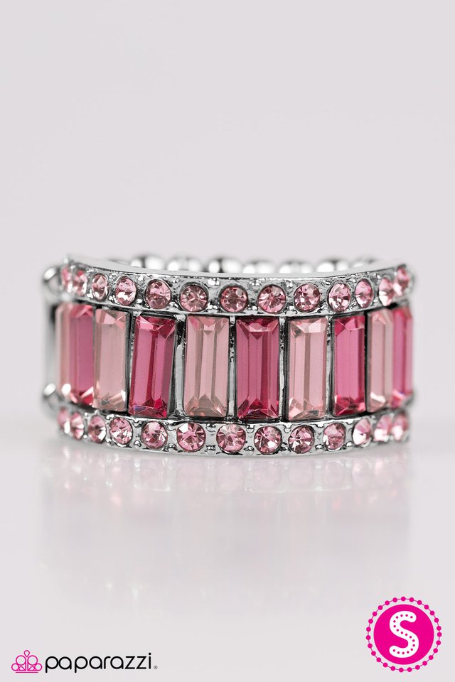 Paparazzi ♥ On The Treasure Map - Pink ♥ Ring