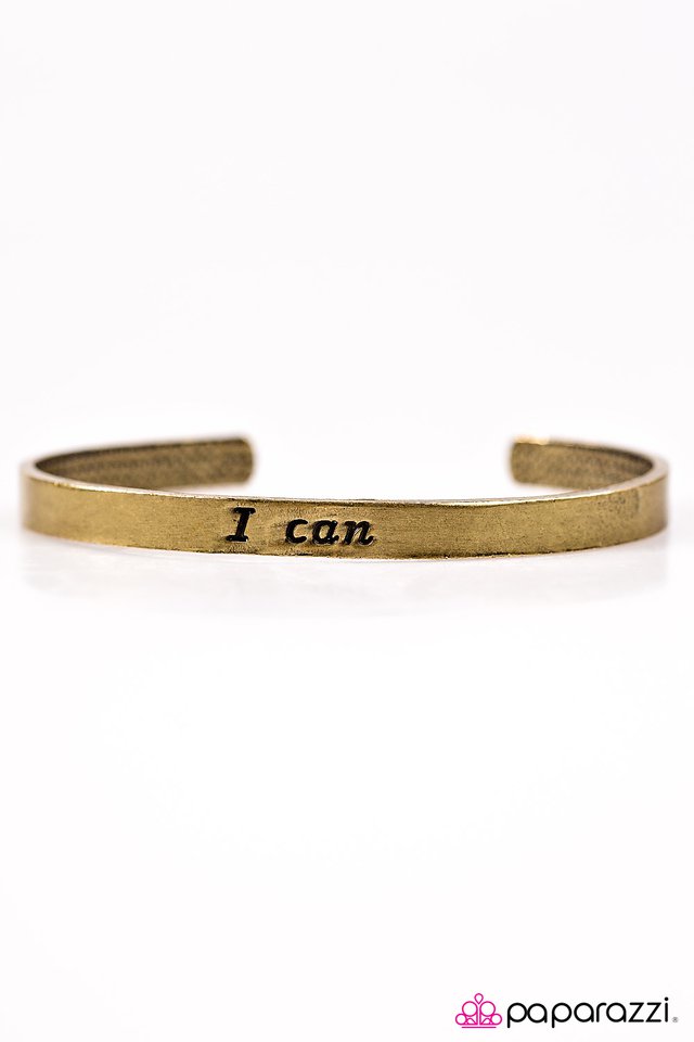 Paparazzi ♥ I Can... - Brass ♥ Bracelet