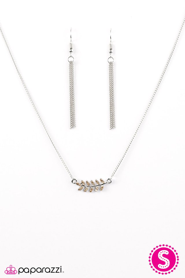 Paparazzi ♥ If Trees Could Talk - Brown ♥ Necklace