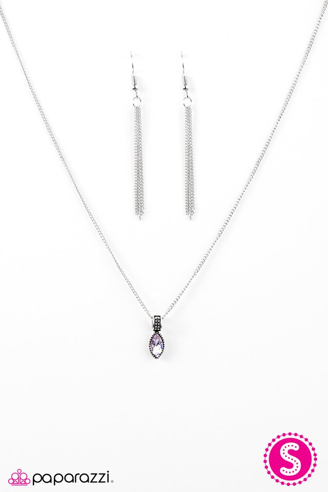 Paparazzi ♥ As Soon As POSH-ible! - Purple ♥ Necklace