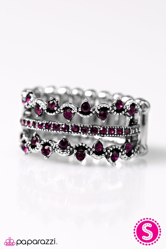 Paparazzi ♥ Dancing Lights - Purple ♥ Ring