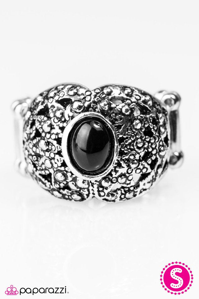 Paparazzi ♥ Color Burst - Black ♥ Ring