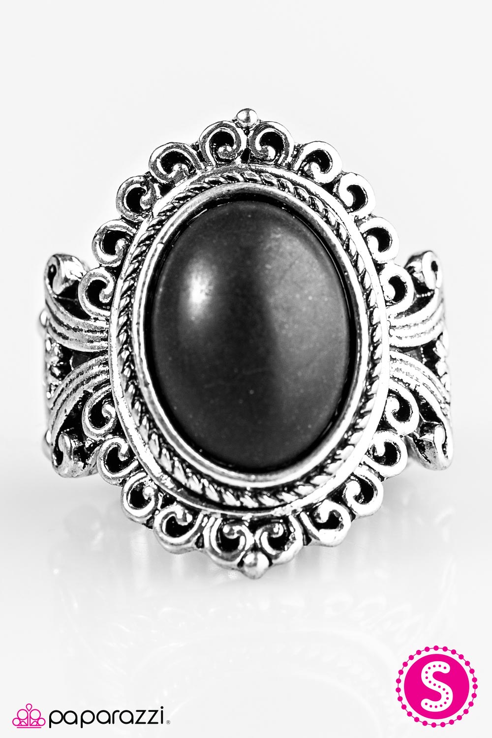 Paparazzi ♥ Ground Rules - Black ♥ Ring