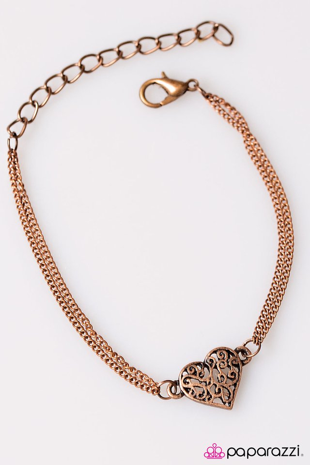Paparazzi ♥ Deep In The Heart Of Texas - Copper ♥ Bracelet