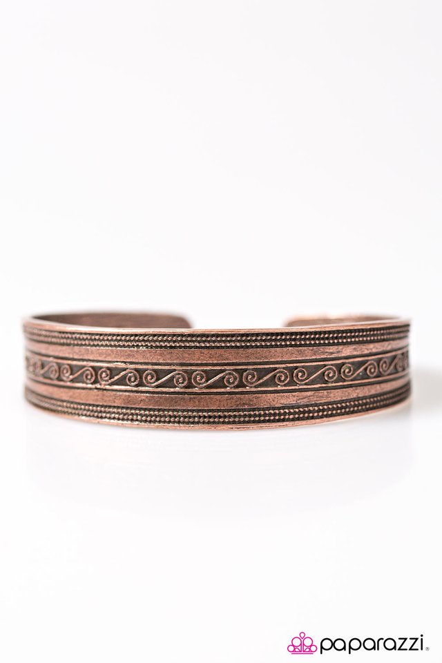 Paparazzi ♥ My Oh MAYAN - Copper ♥ Bracelet